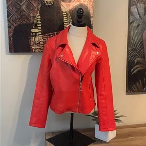 Madison Red Motorcycle Jacket